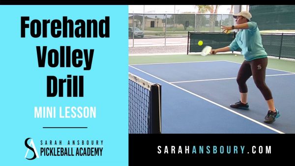 Forehand Volley Drill - Mini Lesson