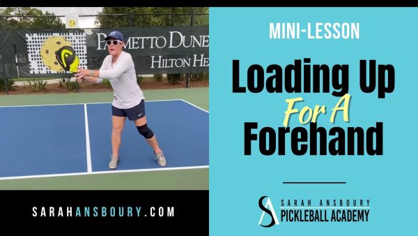 Pickleball Forehand Shot