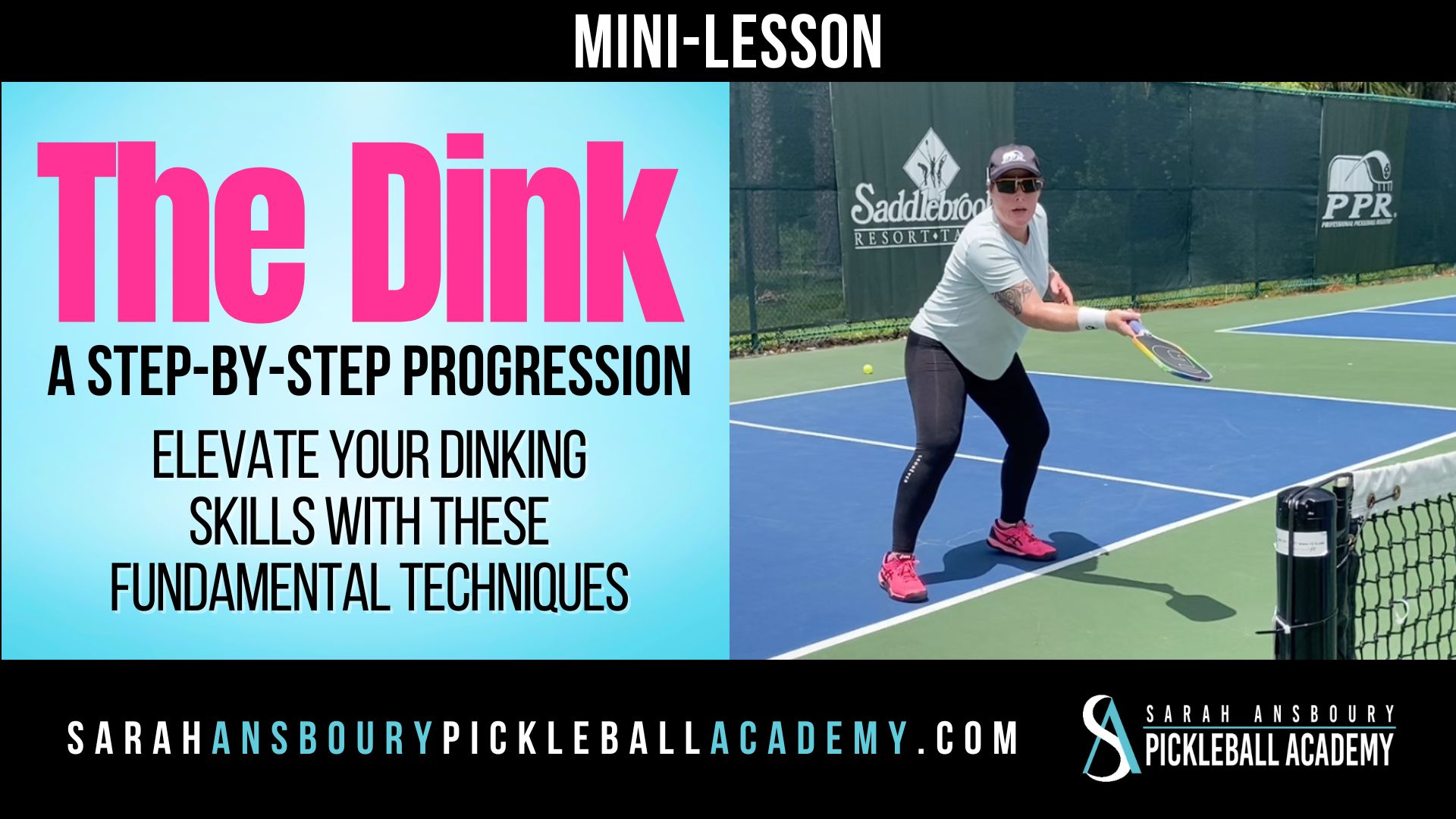 The Dink A Step-by-Step Progression