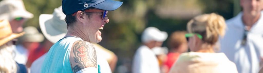 Sarah Ansboury Teaching - Pickleball Instruction